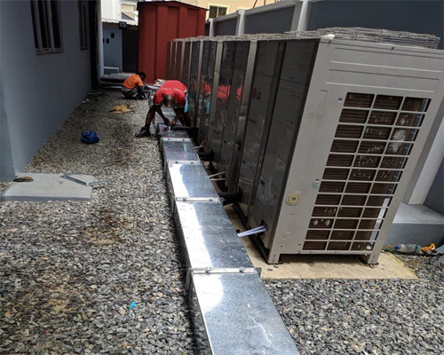 Complete Air Condition repair, installation in Lagos