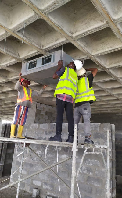 Complete Air Condition repair, installation in Lagos